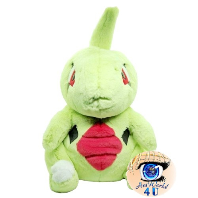 Officiële Pokemon center knuffel Fluffy Larvitar 40cm 